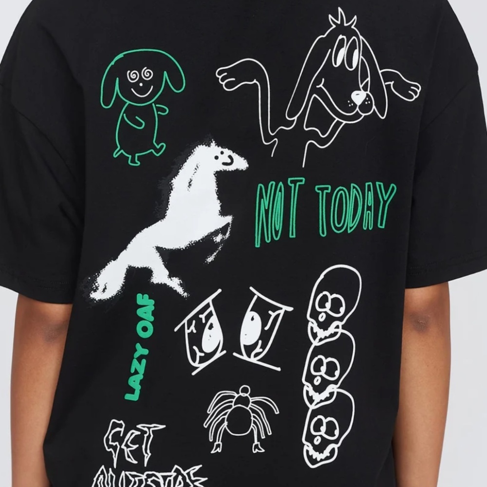 Lazy Oaf Not Today Tee - image 1